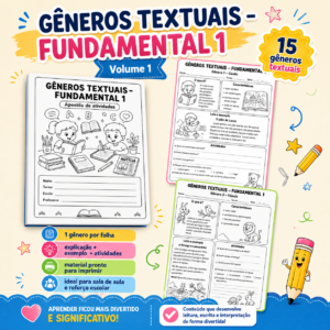 Apostia de Gêneros Textuais  – Fundamental 1