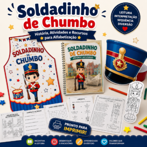 Soldadinho de Chumbo- História, Atividades e Recursos para Alfabetização
