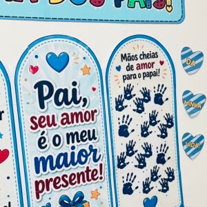PAINEL DIA DOS PAIS — AMOR EM CADA DETALHE!