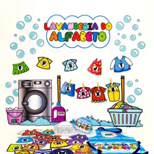 Lavandeira do Alfabeto.